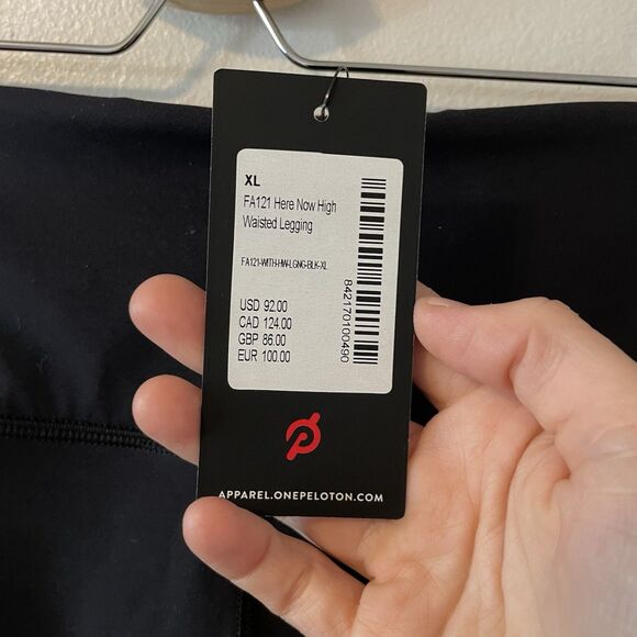 NWT Peloton Here Now High Waisted 7/8 Legging Sz XL Cycling Running - Picture 6 of 6